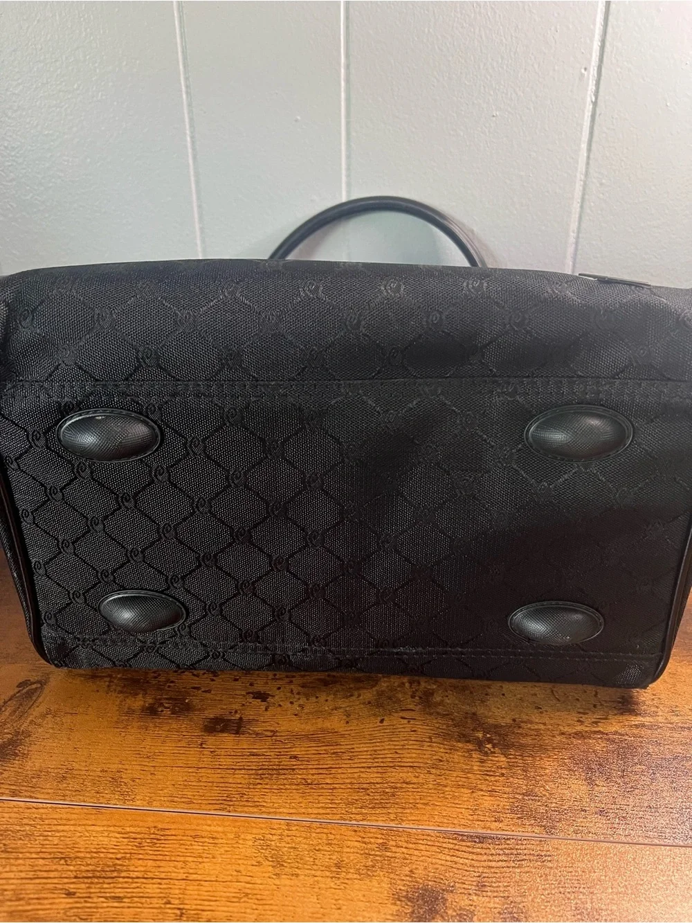 Caboodles black quilted